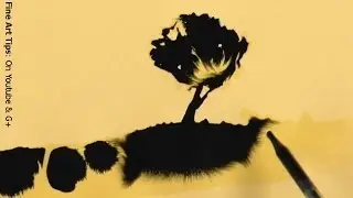 How to Paint With Ink and Water - Amazing Drawings 