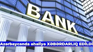 Azərbaycanda əhaliyə XƏBƏRDARLIQ EDİLDİ