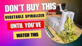 VEGETABLE SPIRALIZER HONEST REVIEW
