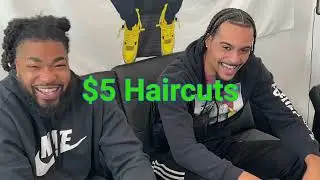 First Haircut As a BARBER ‼️ 😱