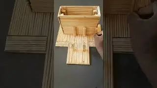 small craft house using sticks