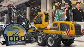 Sampo Rosenlew 1000th forest harvester -from 1046 to HR86