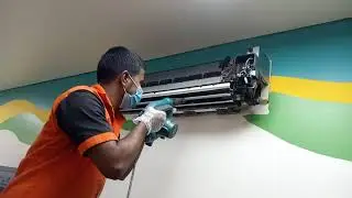PPM OF SPLIT AC OF O GENERAL IN DUBAI | PPM in Dubai | HVAC PPM | Ac service | AC Cleaning