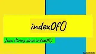 indexof Java||IndexOf() method in Java||indexof method||index of Java||Java tutorial beginners#short