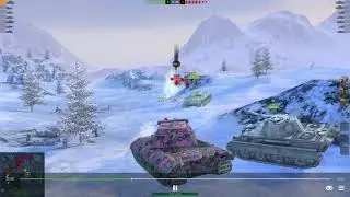 World of Tanks Blitz. Эшелон. E100. 4.10