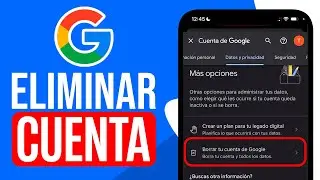 Como ELIMINAR mi CUENTA de Google PARA SIEMPRE (2024) | Borrar CUENTA de Google
