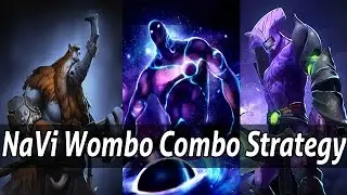 NaVi Enigma, Void and Dendi Magnus Wombo Combo Strategy - Dota 2 Epic Moments