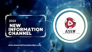 ( Channel Teaser ) ➤ Videos in Coming Soon Subscribe To a Channel  Tips Azeem Tech Computer skills