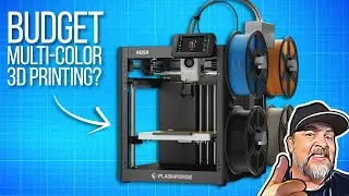 EASY and FUN! Flashforge AD5X Multi-Color 3d Printer Review