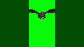 flying monster #green screen material #greenscreen #shorts