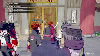 Hanging with the naruto crew members
