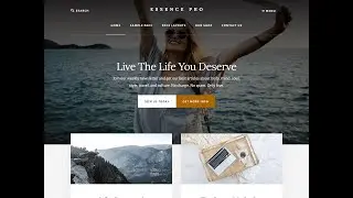 Different Header Image On Blog Page & Home Page – Essence Pro
