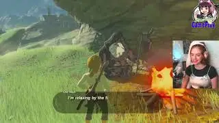 breath of the wild 1st playthrough Part 1 | BLIND! Zelda Breath Of The Wild Playthrough