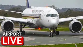🔴 Manchester Airport LIVE ✈️ MULTI-CAM 🎥