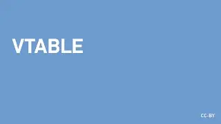 Таблица Виртуальных Методов – vtable