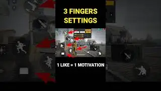 3 FINGERS SETTINGS FREEFIRE MOBILE SETTINGS FREEFIRE 3 FINGERS SETTINGS TAMIL