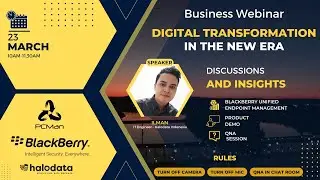 PCMan Webinar - Digital Transformation in the New Era | 23 Maret 2022
