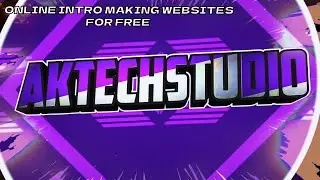 BEST INTRO MAKING Website Free Templates Easy To Use!!