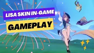 New Free Lisa Sumeru Skin Outfit In-Game Gameplay Showcase