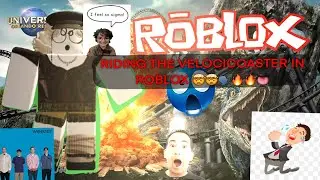 ROBLOX UNIVERSAL - VELOCICOASTER (Jurrasicoaster)