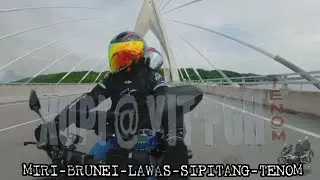 ADV160 COUPLE RIDE 1 NIGHT STAY MIRI-TENOM-MIRI #tenom #2024 #adv160 #couplerides