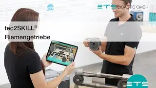 tec2SKILL® Riemenantrieb | tec2SKILL® belt drive – ETS DIDACTIC