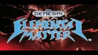 🎮 Gameplay 1 Life 🥇ELEMENTAL MASTER - Sega Megadrive / Genesis