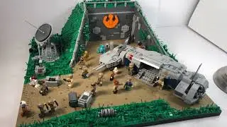 Lego Star Wars D'qar Moc