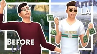 SHAMROCK SIMMER BEFORE AND AFTER LA // The Sims 4