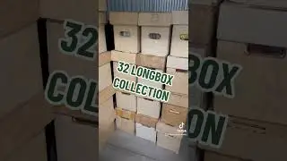 32 Longboxes of Comic Book GOODNESS 😍 