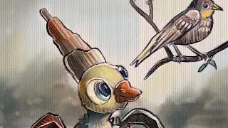 Birdwatching | A Digital Illustration Time-lapse in Procreate