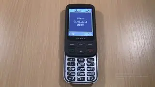 TeXet TM 501 Voice Type Alarm Screen
