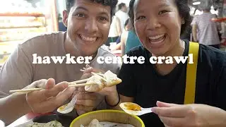 24 hrs ONLY eating at hawker centres in Singapore!