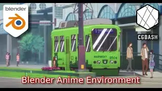 Anime Environment Part - 2 | Blender 3.3 | CGDASH