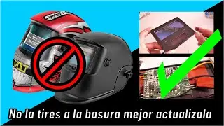 No tires tu careta electronica mejor actualizala