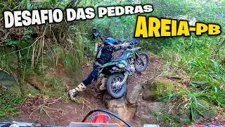 DESAFIO DAS PEDRAS NA CHUVA FOI TENSO NA TRILHA DO BREJO - PARTE 4