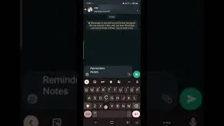 WhatsApp Message Yourself New Feature | How To Send Message To Yourself 