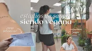 Día de ESTUDIOS DE  LABORATORIO🩸 siendo #vegan ¿tengo deficiencias? | Vlogs con tofu