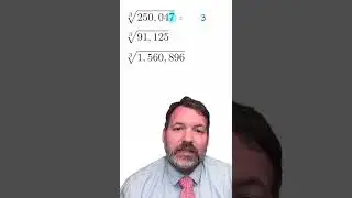 Crazy Cube Root Trick: Any Perfect Cube Under 2 Million, No Calculator!