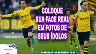 TUTORIAL: SUA FACE NOS CRAQUES DO FUTEBOL E NO FIFA.