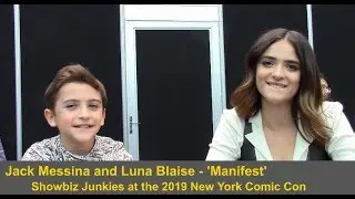 Manifest - Jack Messina and Luna Blaise Interview, Season 2