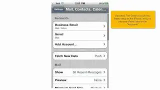 How to setup a Gmail account on your iPhone/iPad
