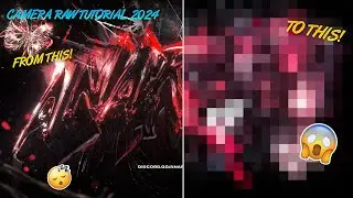 This is why YOU SHOULD add camera raw to your GFX Projects. Adobe Photoshop 2024.
