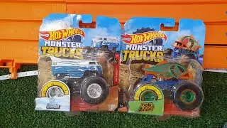 Hot Wheels VW Drug Bus and Piranha. Hot Wheels Monster Truck Review