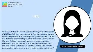 A Happy Parent's Validation | Success Story | New Horizons Developmental Program (NHDP)