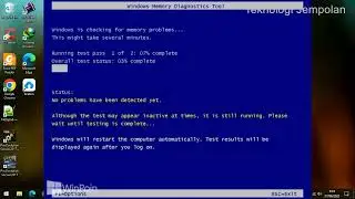 Cara Cek RAM Laptop Pakai Windows Memory Diagnostic