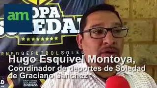 Hugo Esquivel Montoya, Coordinador de deportes de Soledad de Graciano Sánchez.