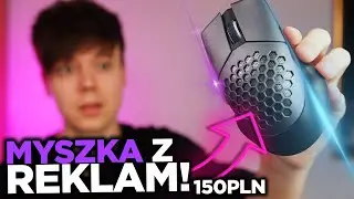 BEZPRZEWODOWA MYSZ do gier za 150 ZŁ, IDEAŁ? 🤔 - MACHENIKE M8 | TEST I RECENZJA
