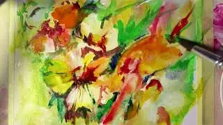 Акварель Ольги Руссу. Watercolor/Olga Russu