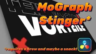 MoGraph Stinger - Davinci Resolve